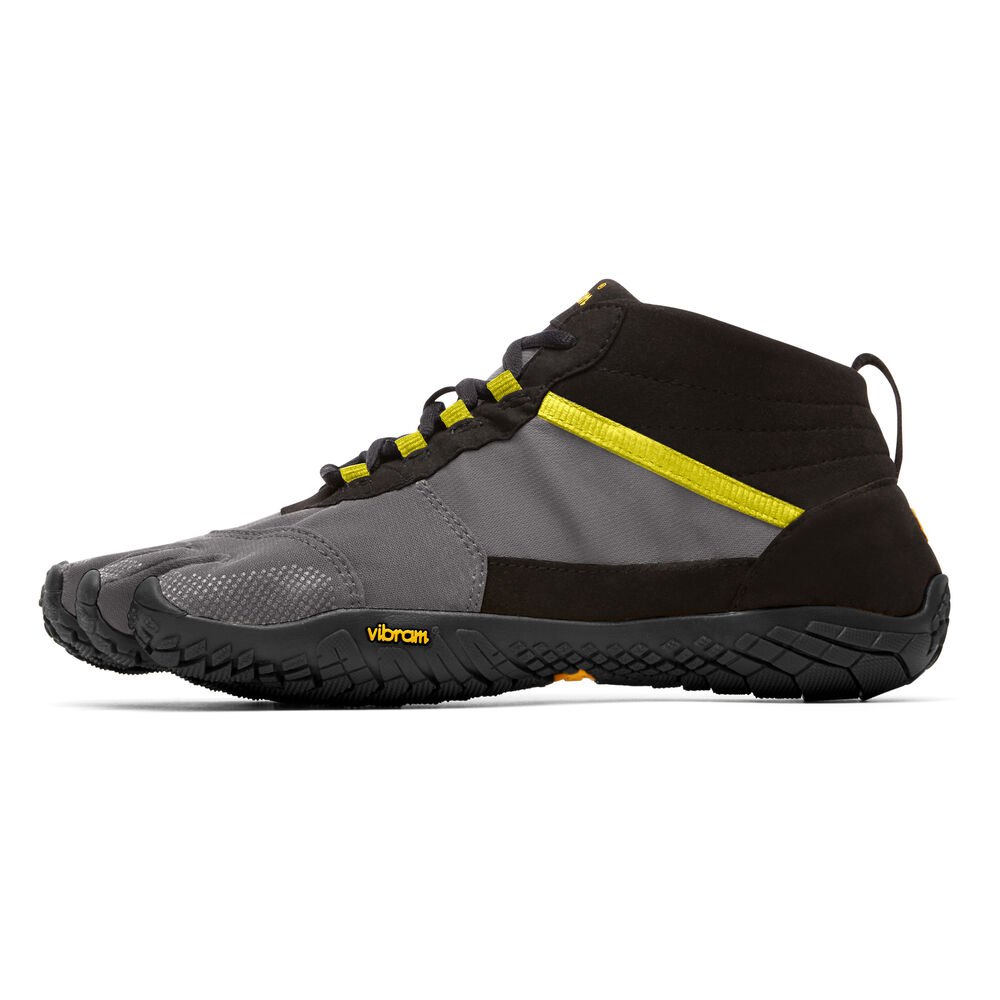 Vibram FiveFingers Dames V-Trek - Bergschoenen Zwart/Grijs - 489513EOZ